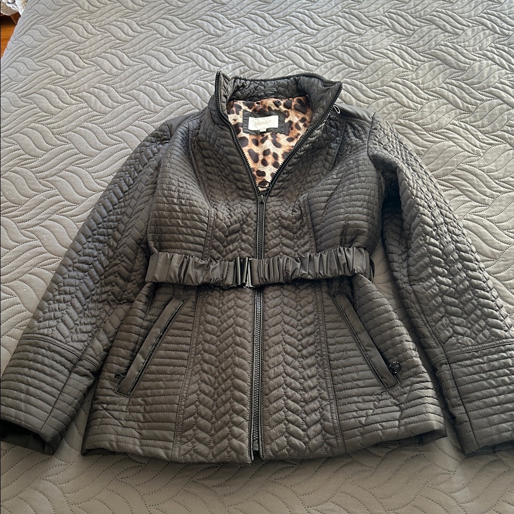 Like 🆕 - Laundry By Shelli Segal Black Quilted Jacket - Picture 1 of 12